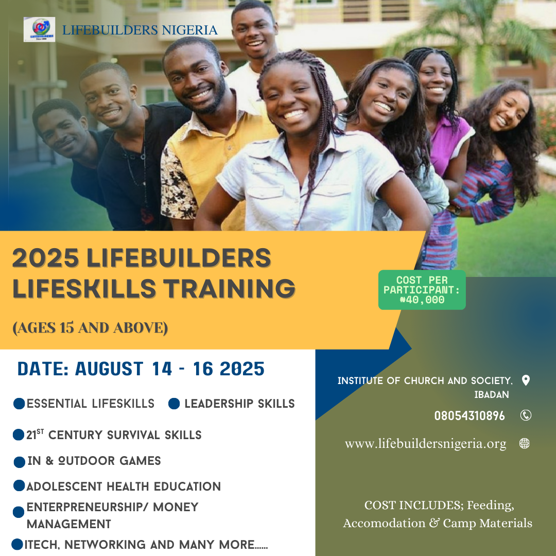 2025 lifeBuilders training camp